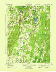 Rosendale New York Historical topographic map, 1:31680 scale, 7.5 X 7.5 Minute, Year 1943