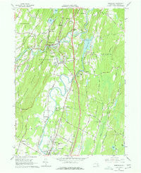 Rosendale New York Historical topographic map, 1:24000 scale, 7.5 X 7.5 Minute, Year 1964