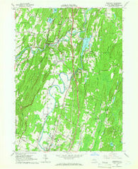 Rosendale New York Historical topographic map, 1:24000 scale, 7.5 X 7.5 Minute, Year 1964