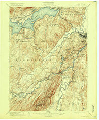 Rosendale New York Historical topographic map, 1:62500 scale, 15 X 15 Minute, Year 1903