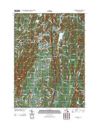 Rosendale New York Historical topographic map, 1:24000 scale, 7.5 X 7.5 Minute, Year 2013