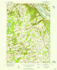 Rotterdam Junction New York Historical topographic map, 1:24000 scale, 7.5 X 7.5 Minute, Year 1954