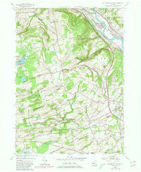Rotterdam Junction New York Historical topographic map, 1:24000 scale, 7.5 X 7.5 Minute, Year 1954