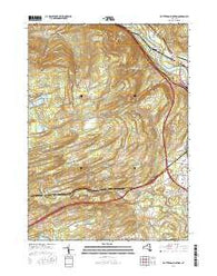 Rotterdam Junction New York Current topographic map, 1:24000 scale, 7.5 X 7.5 Minute, Year 2016