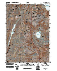 Round Lake New York Historical topographic map, 1:24000 scale, 7.5 X 7.5 Minute, Year 2010