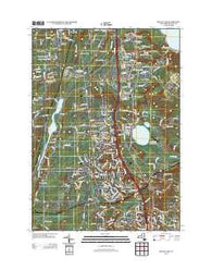 Round Lake New York Historical topographic map, 1:24000 scale, 7.5 X 7.5 Minute, Year 2013