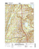 Round Lake New York Current topographic map, 1:24000 scale, 7.5 X 7.5 Minute, Year 2016