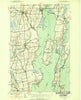 Rouses Point New York Historical topographic map, 1:62500 scale, 15 X 15 Minute, Year 1939