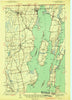 Rouses Point New York Historical topographic map, 1:62500 scale, 15 X 15 Minute, Year 1939