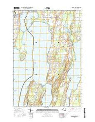 Rouses Point New York Current topographic map, 1:24000 scale, 7.5 X 7.5 Minute, Year 2016
