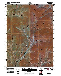 Roxbury New York Historical topographic map, 1:24000 scale, 7.5 X 7.5 Minute, Year 2010