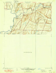 Rush New York Historical topographic map, 1:24000 scale, 7.5 X 7.5 Minute, Year 1934