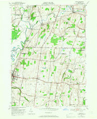 Rush New York Historical topographic map, 1:24000 scale, 7.5 X 7.5 Minute, Year 1951