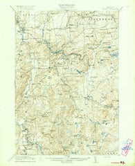 Russell New York Historical topographic map, 1:62500 scale, 15 X 15 Minute, Year 1918