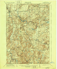 Russell New York Historical topographic map, 1:62500 scale, 15 X 15 Minute, Year 1918