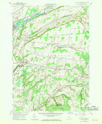 Rutland Center New York Historical topographic map, 1:24000 scale, 7.5 X 7.5 Minute, Year 1959