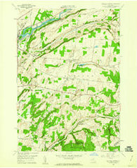 Rutland Center New York Historical topographic map, 1:24000 scale, 7.5 X 7.5 Minute, Year 1959