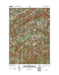 Rutland Center New York Historical topographic map, 1:24000 scale, 7.5 X 7.5 Minute, Year 2013