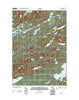 Sabattis New York Historical topographic map, 1:24000 scale, 7.5 X 7.5 Minute, Year 2013