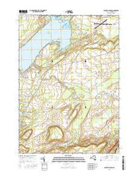 Sackets Harbor New York Current topographic map, 1:24000 scale, 7.5 X 7.5 Minute, Year 2016