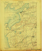 Sacketts Harbor New York Historical topographic map, 1:62500 scale, 15 X 15 Minute, Year 1895