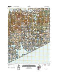 Sag Harbor New York Historical topographic map, 1:24000 scale, 7.5 X 7.5 Minute, Year 2013