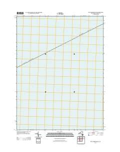 Sag Harbor OE S New York Historical topographic map, 1:24000 scale, 7.5 X 7.5 Minute, Year 2013