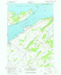 Saint Lawrence New York Historical topographic map, 1:24000 scale, 7.5 X 7.5 Minute, Year 1958