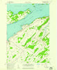 Saint Lawrence New York Historical topographic map, 1:24000 scale, 7.5 X 7.5 Minute, Year 1958