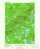 Saint Regis New York Historical topographic map, 1:62500 scale, 15 X 15 Minute, Year 1955