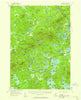 Saint Regis New York Historical topographic map, 1:62500 scale, 15 X 15 Minute, Year 1955