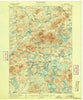 Saint Regis New York Historical topographic map, 1:62500 scale, 15 X 15 Minute, Year 1905