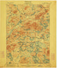 Saint Regis New York Historical topographic map, 1:62500 scale, 15 X 15 Minute, Year 1905