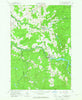 Saint Regis Falls New York Historical topographic map, 1:24000 scale, 7.5 X 7.5 Minute, Year 1964