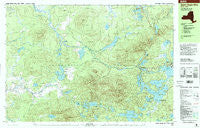 Saint Regis Mtn. New York Historical topographic map, 1:25000 scale, 7.5 X 15 Minute, Year 1999