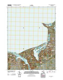 Saint James New York Historical topographic map, 1:24000 scale, 7.5 X 7.5 Minute, Year 2011