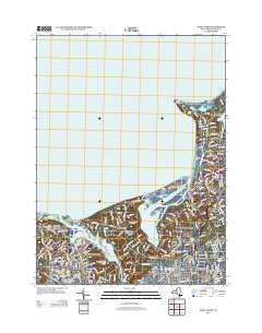 Saint James New York Historical topographic map, 1:24000 scale, 7.5 X 7.5 Minute, Year 2013
