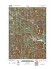 Saint Regis Falls New York Historical topographic map, 1:24000 scale, 7.5 X 7.5 Minute, Year 2013