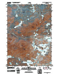 Saint Regis Mountain New York Historical topographic map, 1:24000 scale, 7.5 X 7.5 Minute, Year 2010