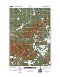 Saint Regis Mountain New York Historical topographic map, 1:24000 scale, 7.5 X 7.5 Minute, Year 2013