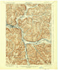 Salamanca New York Historical topographic map, 1:62500 scale, 15 X 15 Minute, Year 1900