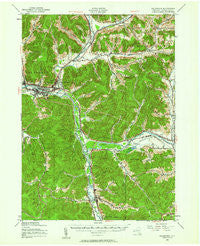 Salamanca New York Historical topographic map, 1:62500 scale, 15 X 15 Minute, Year 1938