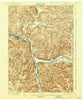 Salamanca New York Historical topographic map, 1:62500 scale, 15 X 15 Minute, Year 1900