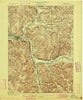 Salamanca New York Historical topographic map, 1:62500 scale, 15 X 15 Minute, Year 1900