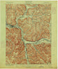 Salamanca New York Historical topographic map, 1:62500 scale, 15 X 15 Minute, Year 1900