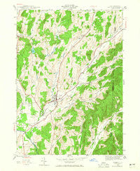 Salem New York Historical topographic map, 1:24000 scale, 7.5 X 7.5 Minute, Year 1944
