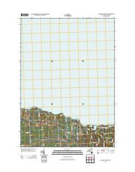 Salmon Creek New York Historical topographic map, 1:24000 scale, 7.5 X 7.5 Minute, Year 2013