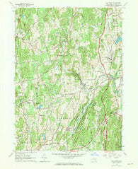 Salt Point New York Historical topographic map, 1:24000 scale, 7.5 X 7.5 Minute, Year 1963