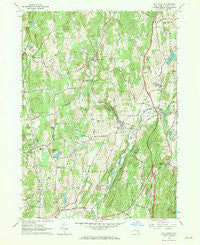 Salt Point New York Historical topographic map, 1:24000 scale, 7.5 X 7.5 Minute, Year 1963