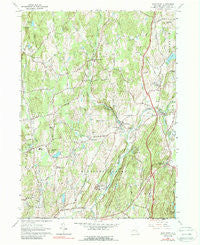 Salt Point New York Historical topographic map, 1:24000 scale, 7.5 X 7.5 Minute, Year 1963